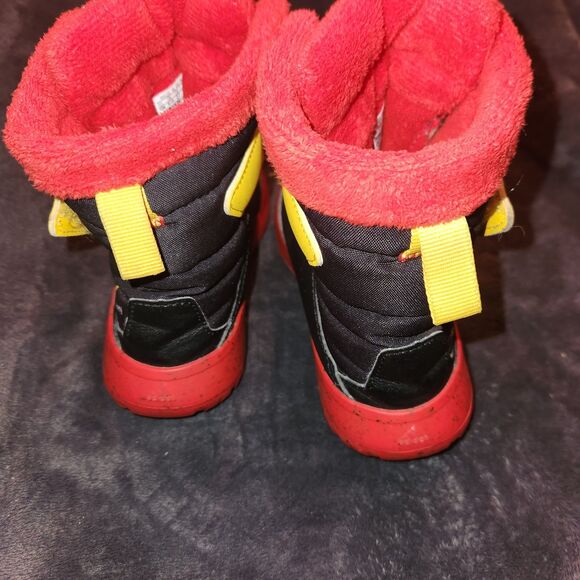 Toddler Adidas Winterplay Mickey I Black/Red/Yellow Size 10K IG7190 - Picture 3 of 9